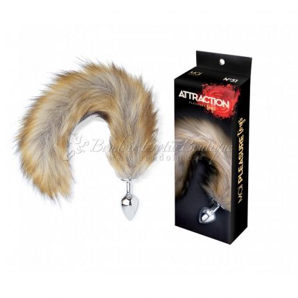 Anal Plug with Foxtail